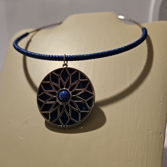 Statement  Boho Choker Necklace  see measurements - Picture 5 of 6